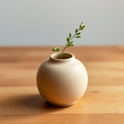 Hand-thrown Bud Vase